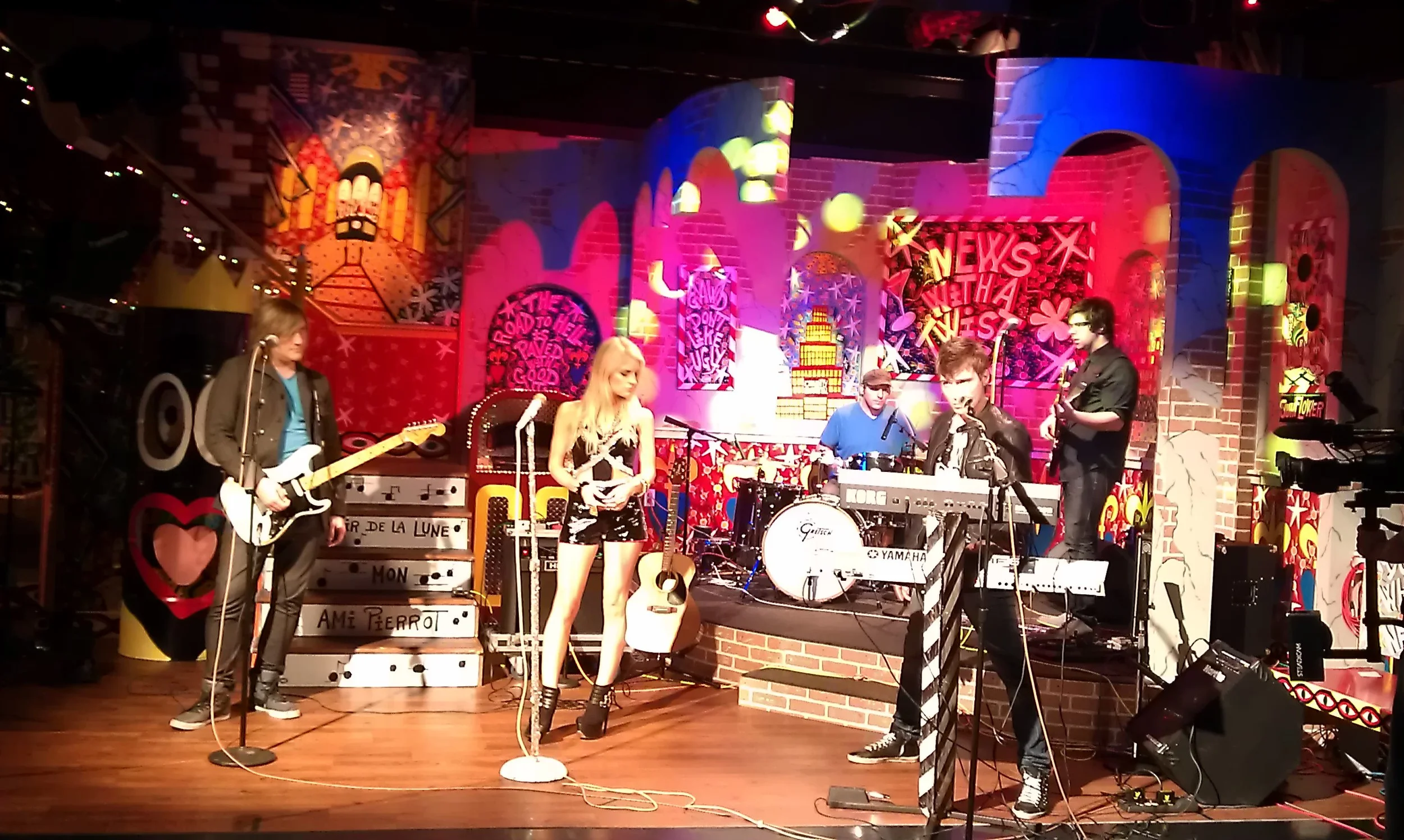 ​About to perform new single "Summer" on News With a Twist!