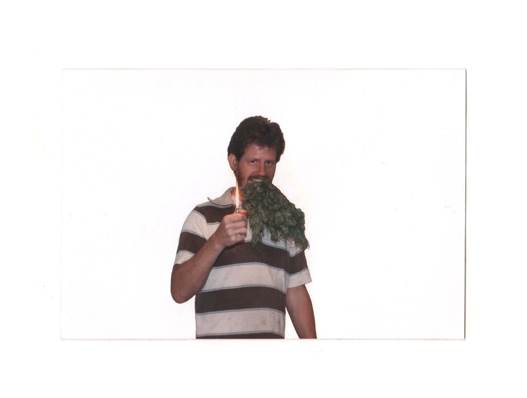 Man With Lighter