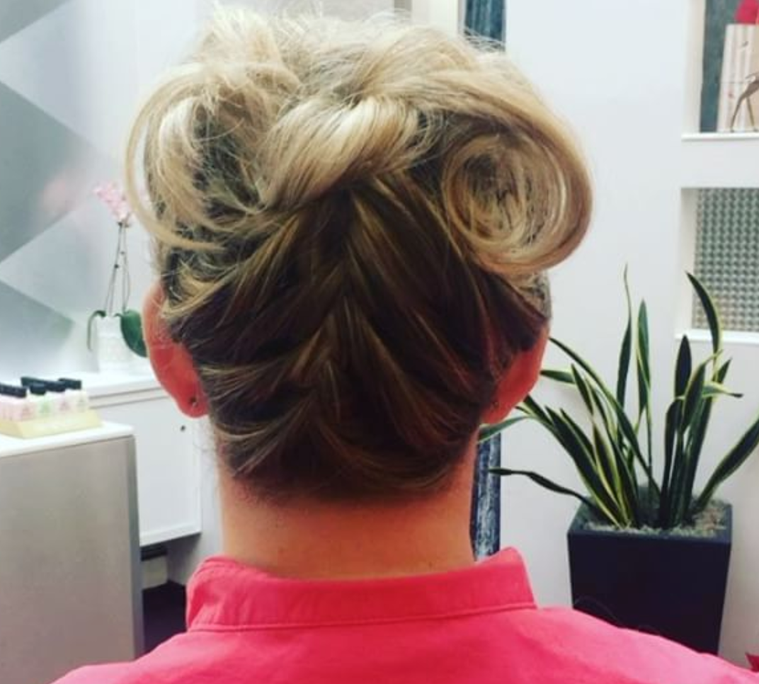 Bridal party hair