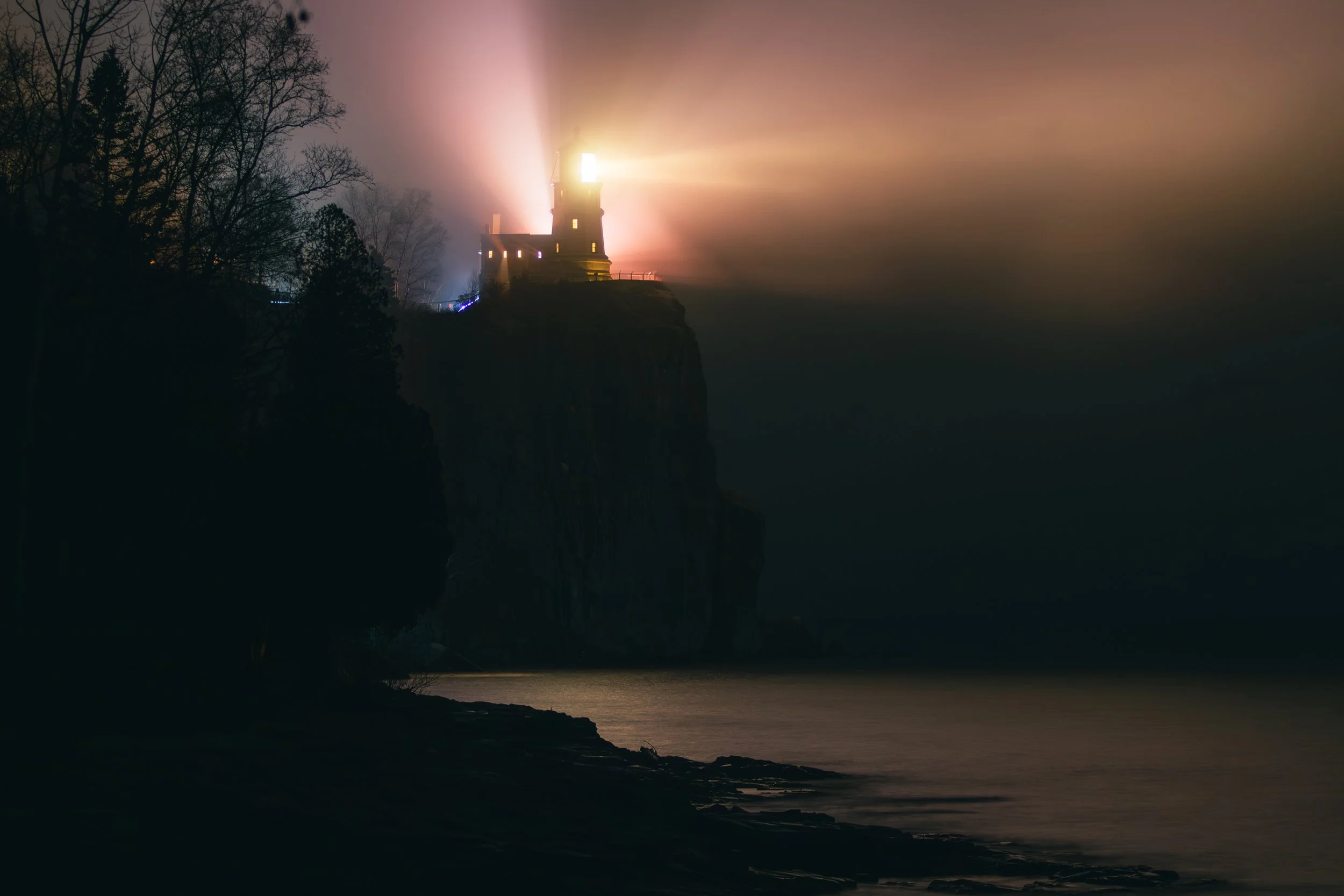 Lighting of the Split Rock Light House