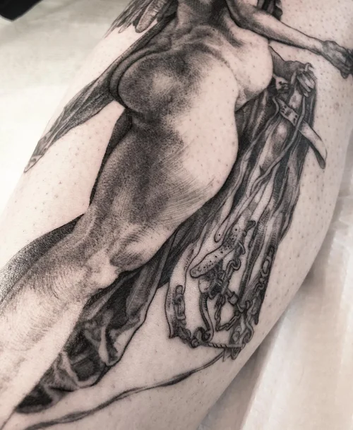 Tattoo by David Allen
