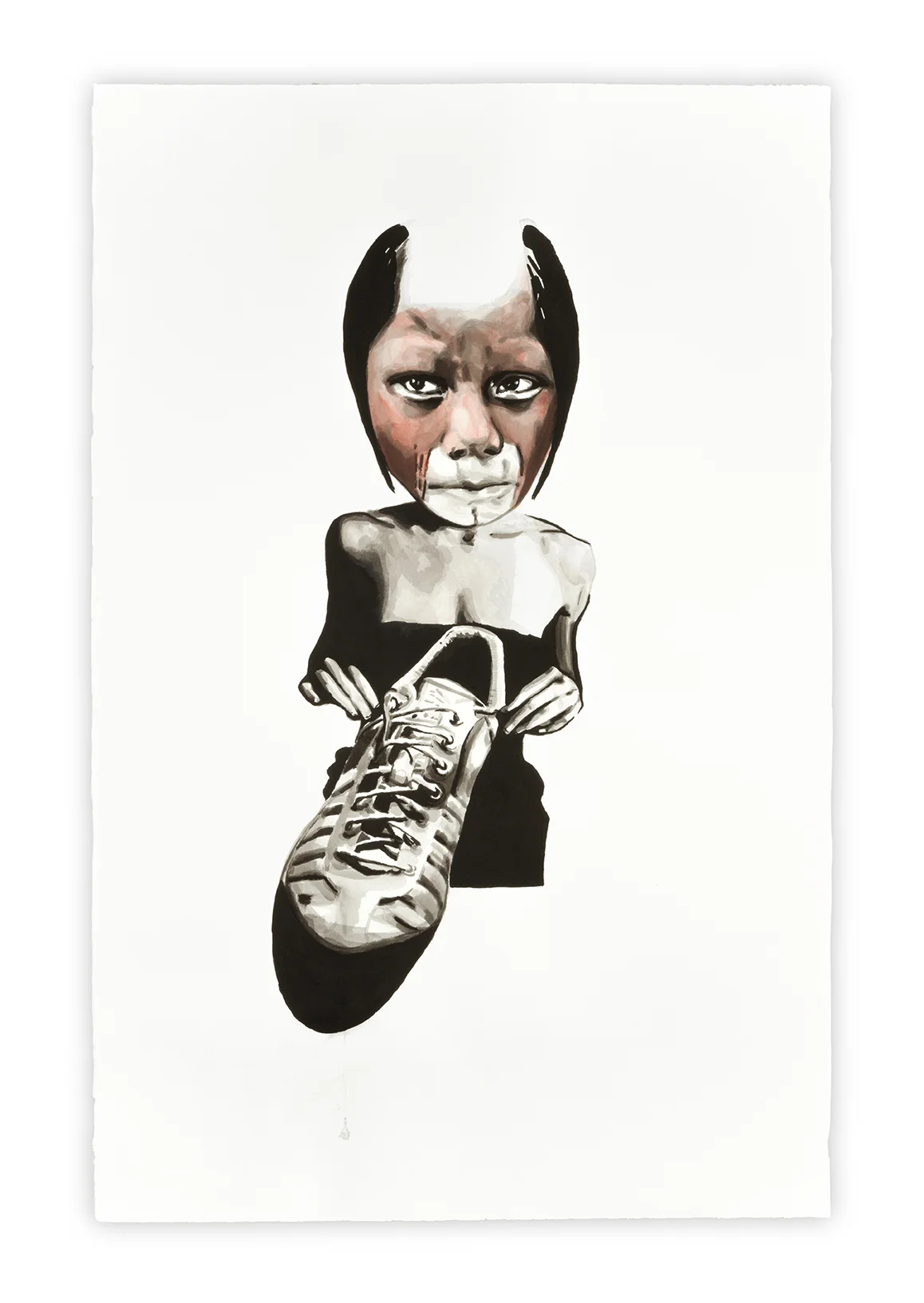 Salgado Was So Right Indian Ink and gouache on Arches paper. 102x66 cm. 2010 