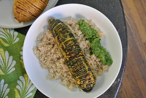 curried hasselback zucchini table.jpg