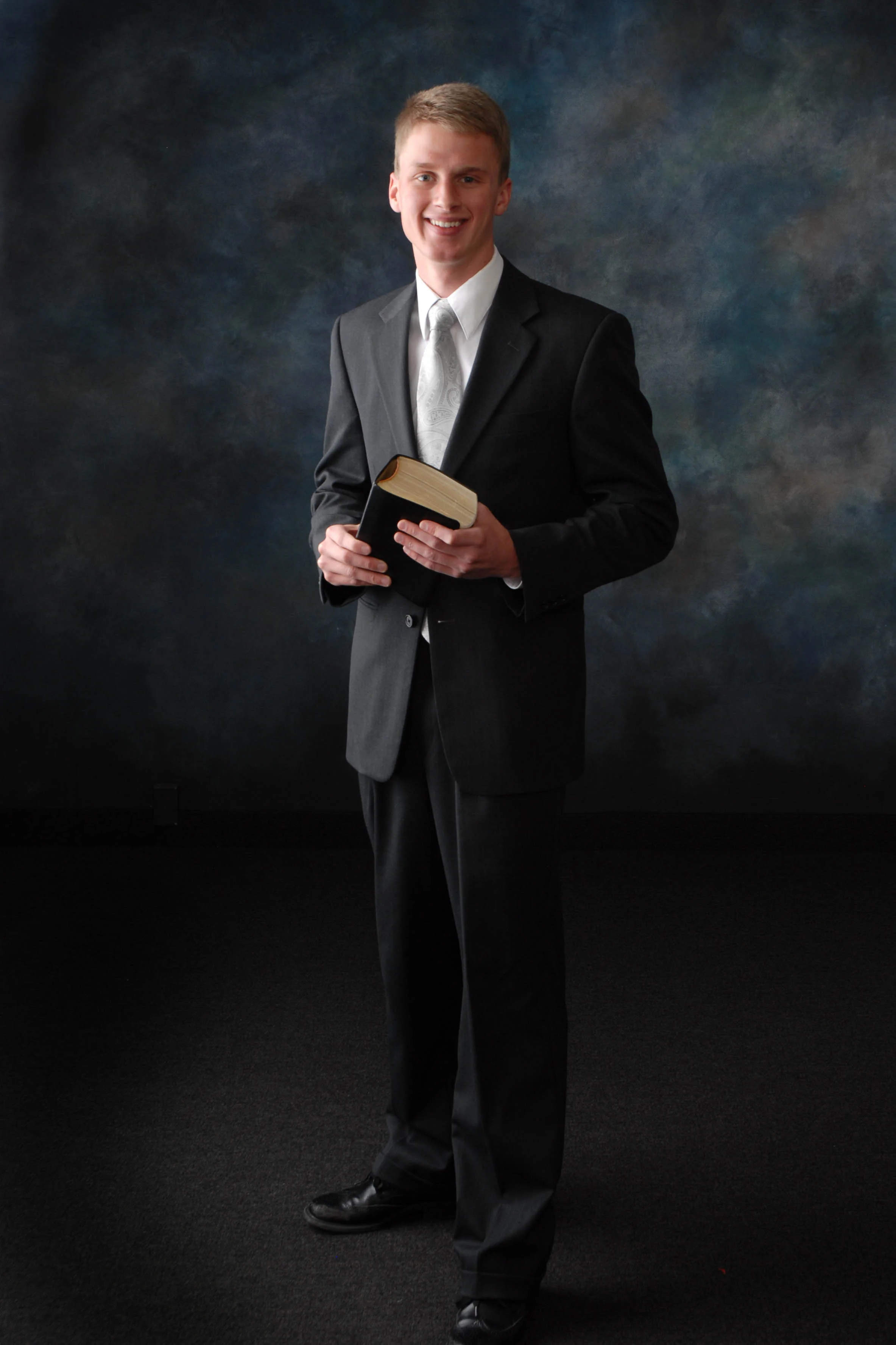 Bountiful Missionary Portrait, by Wasatch Portrait Photography