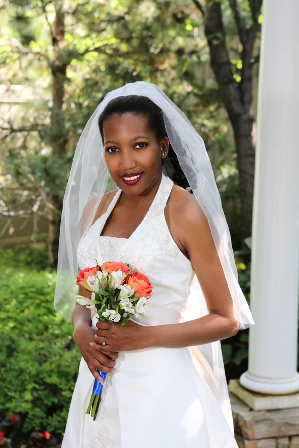 Bountiful wedding photography at the indoor/garden studio