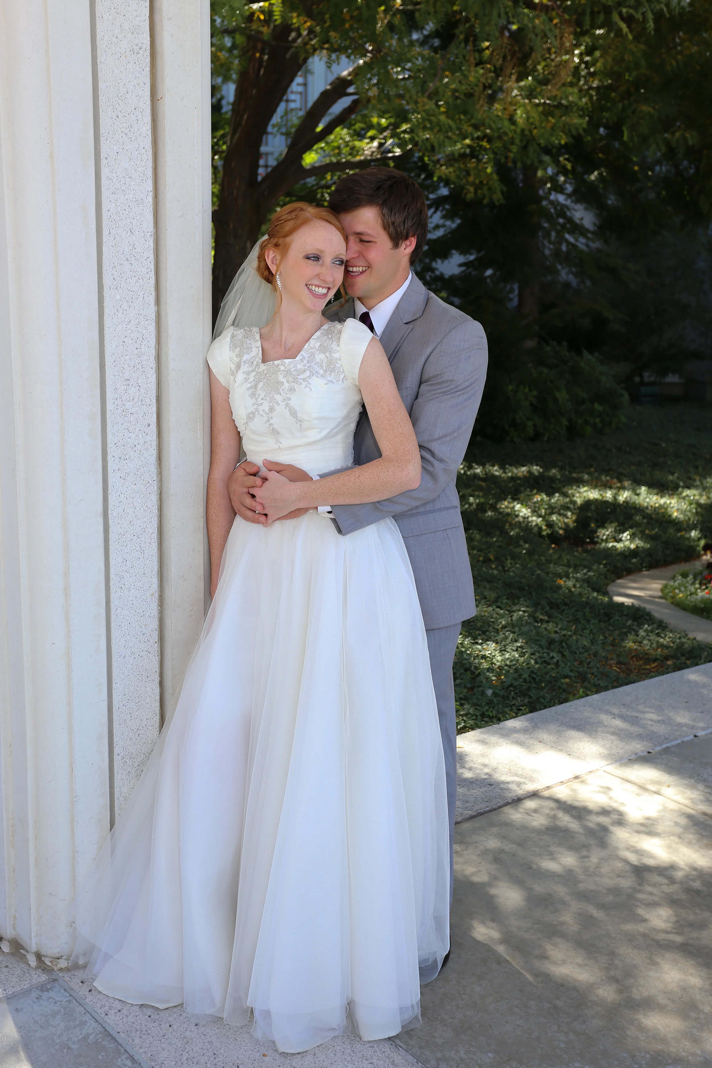 Bountiful Temple wedding photography