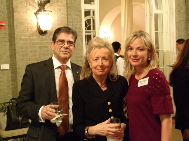 Michel Gabaudan, Hadassah Lieberman and Mariella Trager