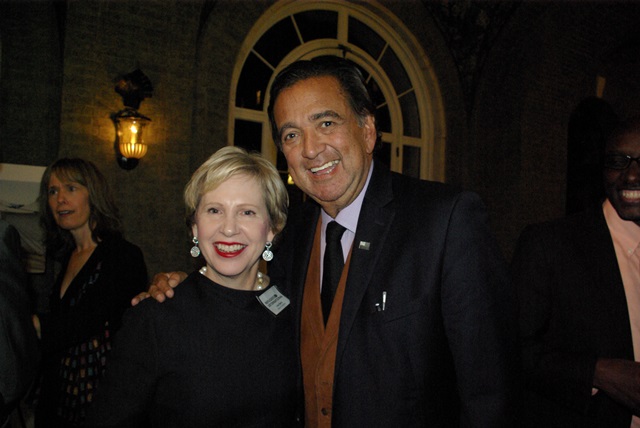 Lisa Barry and Governor Richardson