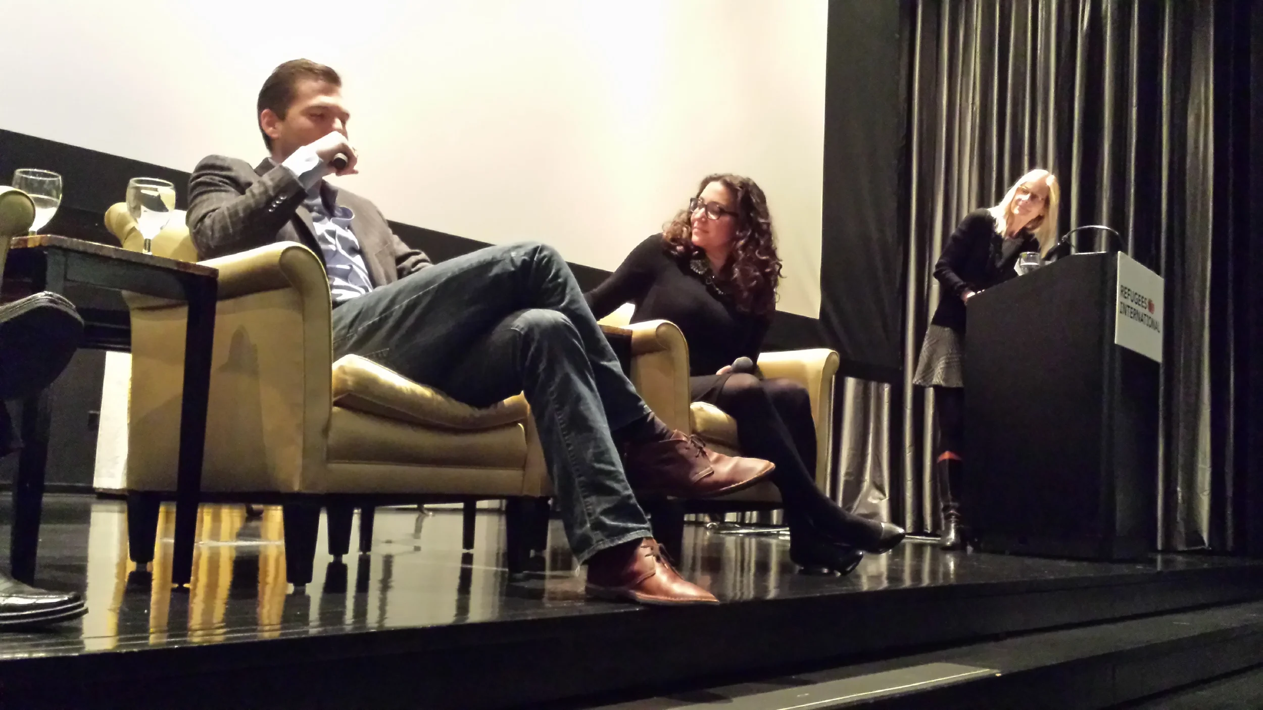 The evening was capped with a panel discussion with the speakers.