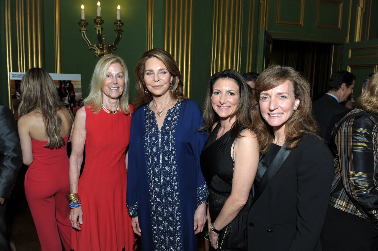 RI Board Chair Eileen Shields-West, RI Board Members Queen Noor Al-Hussein and Jodi Bond, and Laura Lane. 