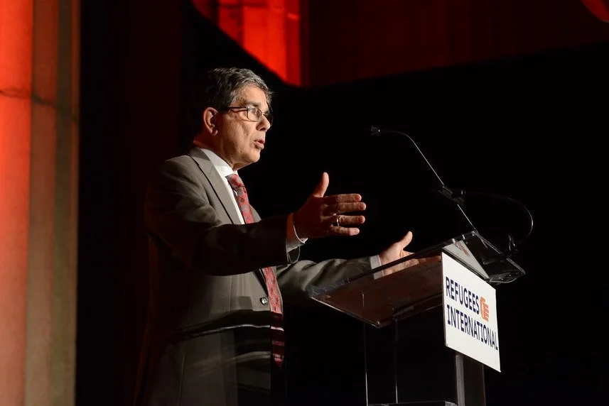 Refugees International President Michel Gabaudan.