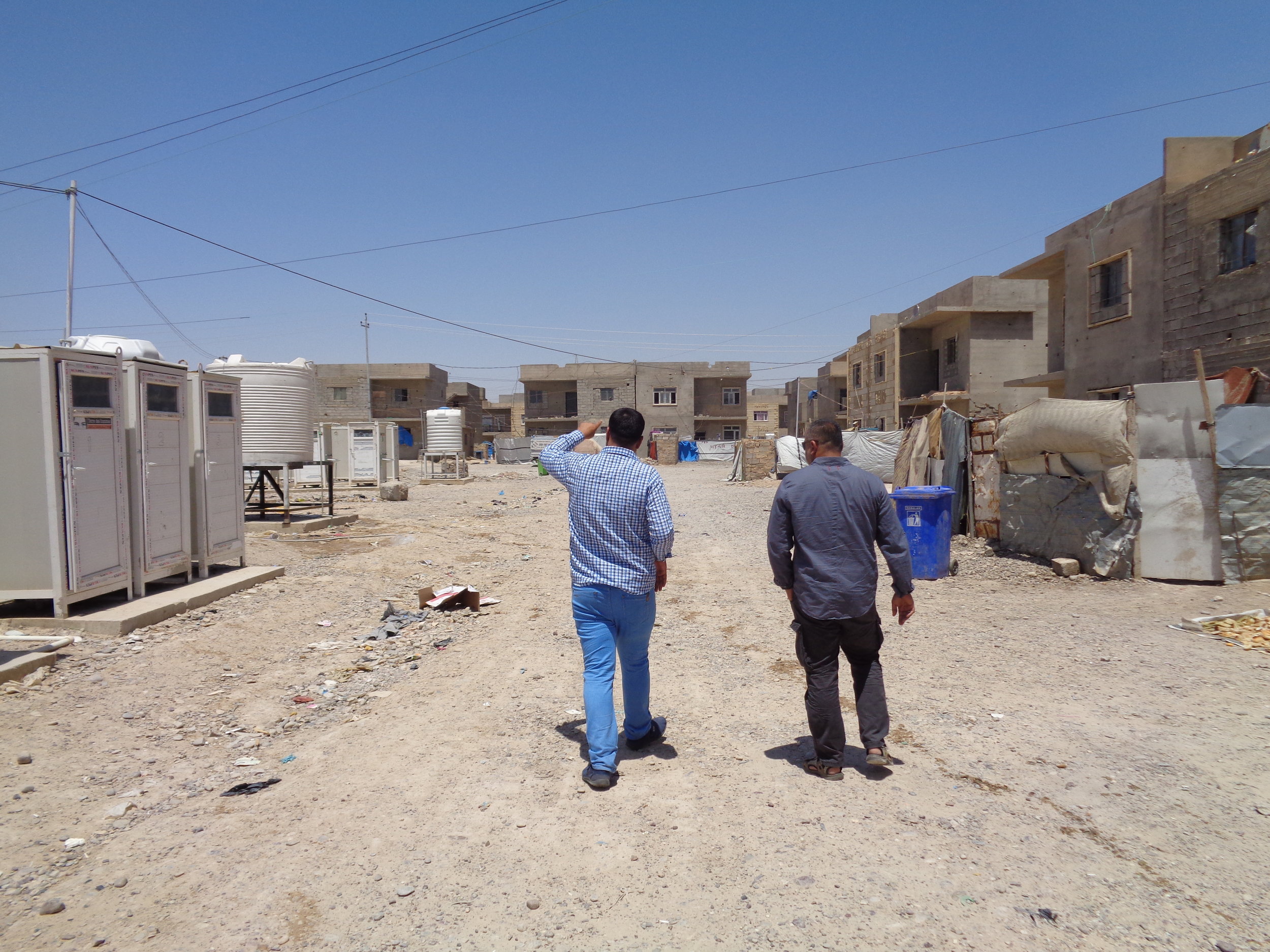 More than 7,000 internally displaced Iraqis live in this camp in Salahaddin governorate in northern Iraq.