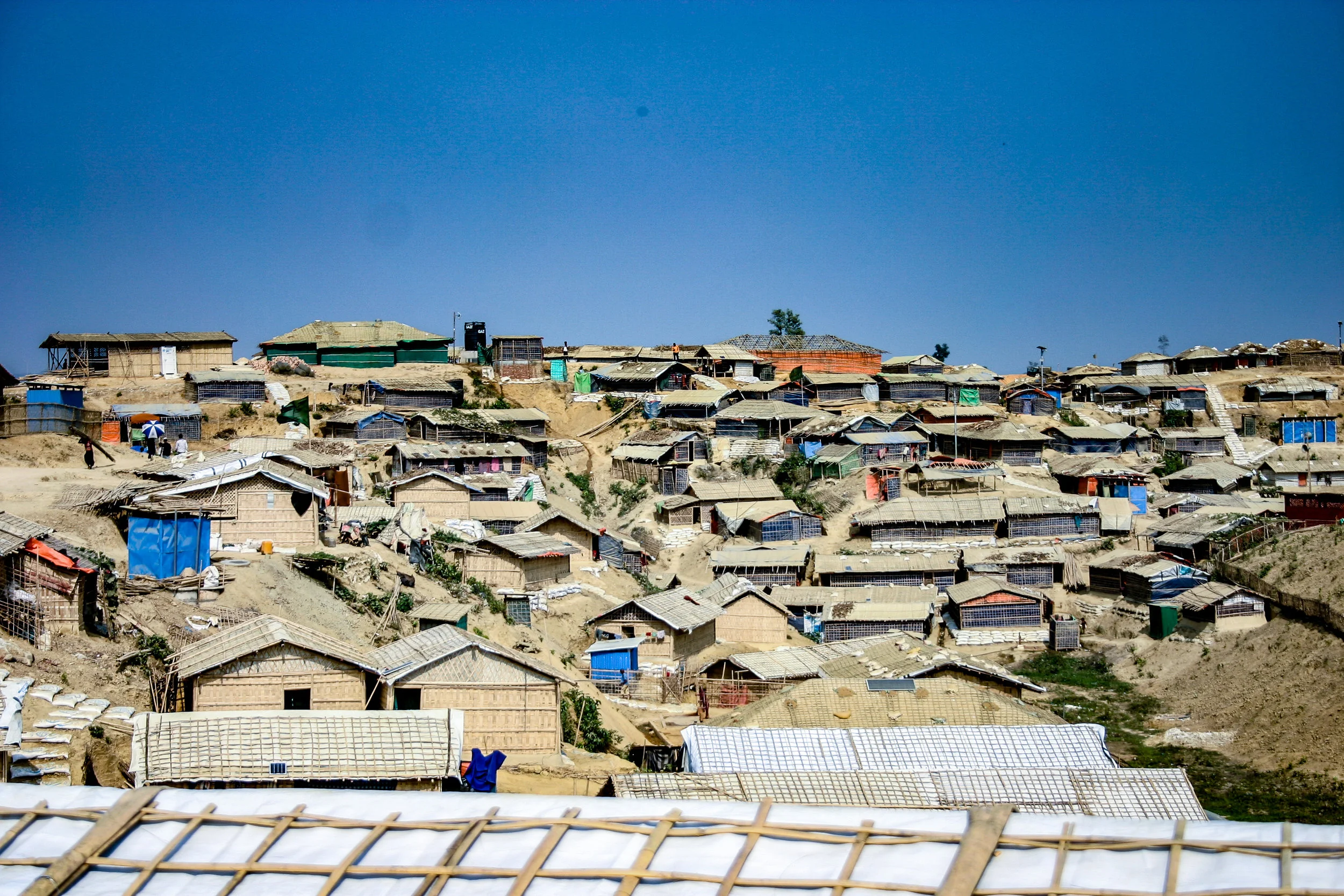 Snapshot of the Rohingya refugee “mega-camp” in Cox’s Bazar, Bangladesh.