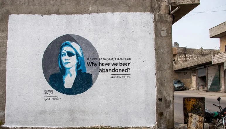 This Syrian Refugee Graffiti Artist Has a Message for the World