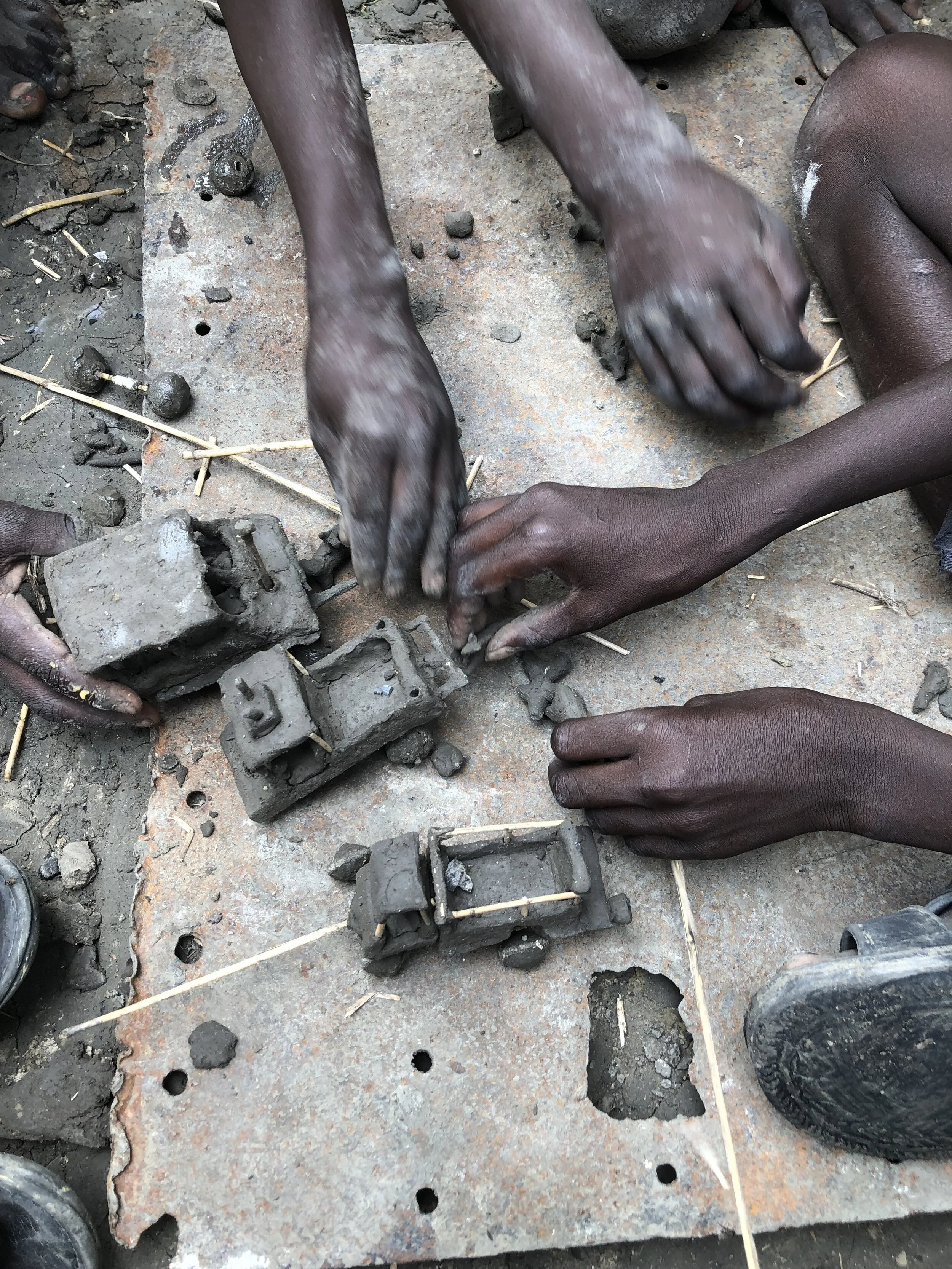 War and displacement has disrupted the education of many South Sudanese children. These boys pass the time in the Malakal POC.