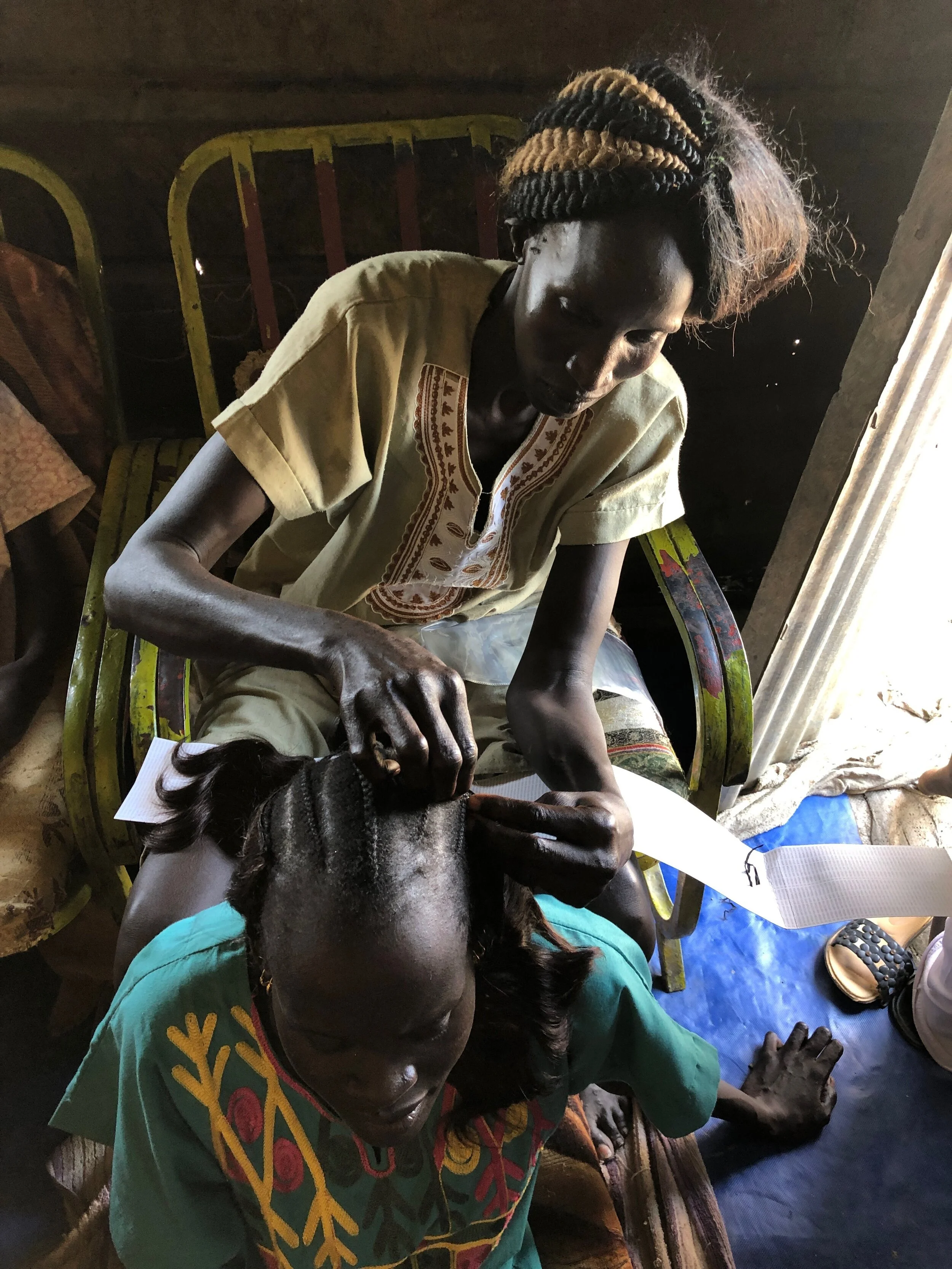 Rita, a resident of the Malakal POC, has never left it in six years. She has heard about people being killed right outside of the gates, so she fears leaving the safety of the compound. She explained, “the only way we survive is because of the aid agencies.