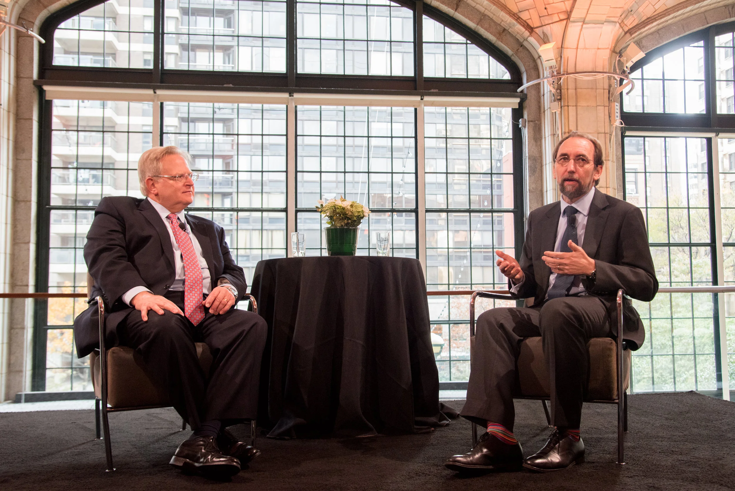 Zeid Raad Al Hussein Honored with Refugees International Exceptional Service Award