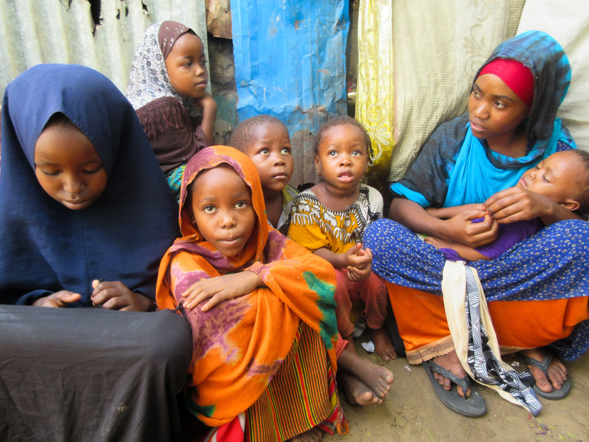 Displaced people Refugees International spoke with reported eating only once a day, or twice if they were able. Parents described having nothing to feed their hungry children at lunchtime. Photo Credit: Refugees International.