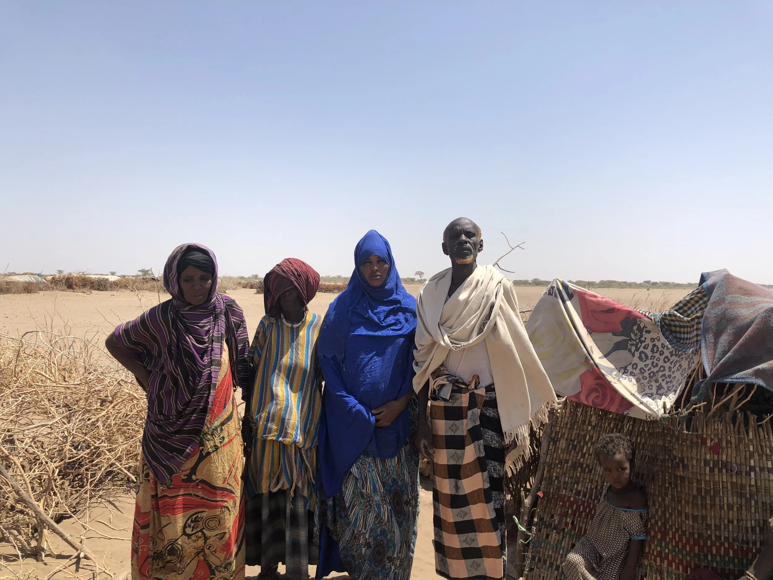 The Refugees International team met with people displaced by a severe 2015-16 drought in the Somali region of Ethiopia.