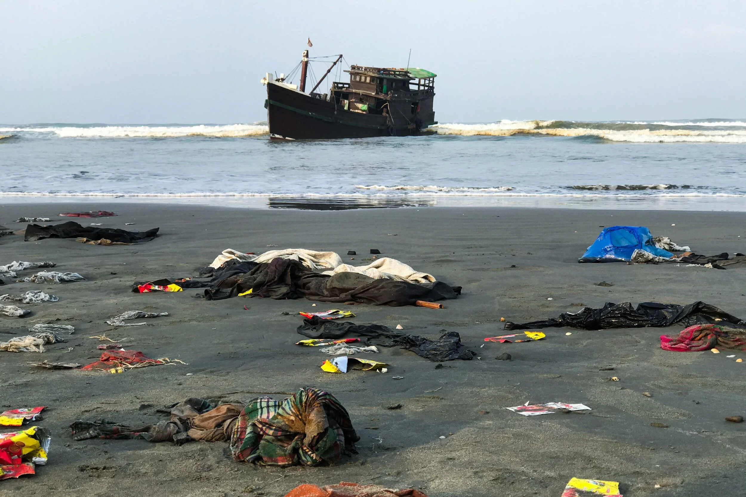 New Dark Chapter as Rohingya Refugees Remain Stranded at Sea