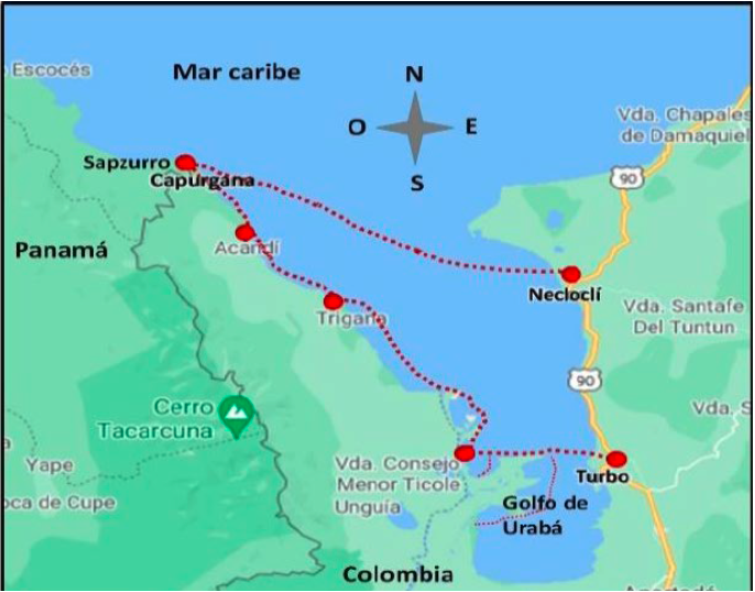 ¿Cómo llegar a Av. Cruz Roja Argentina (Entre Av. R. N. Martínez Y Av. Valparaíso) en Capital en Colectivo?
