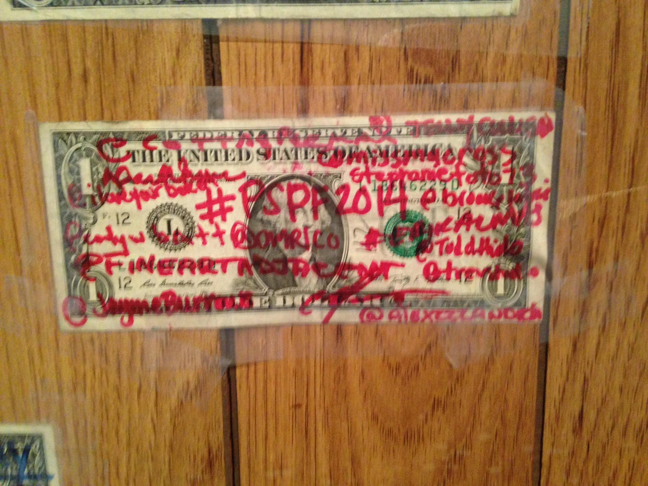 Look for our PSPF dollar!