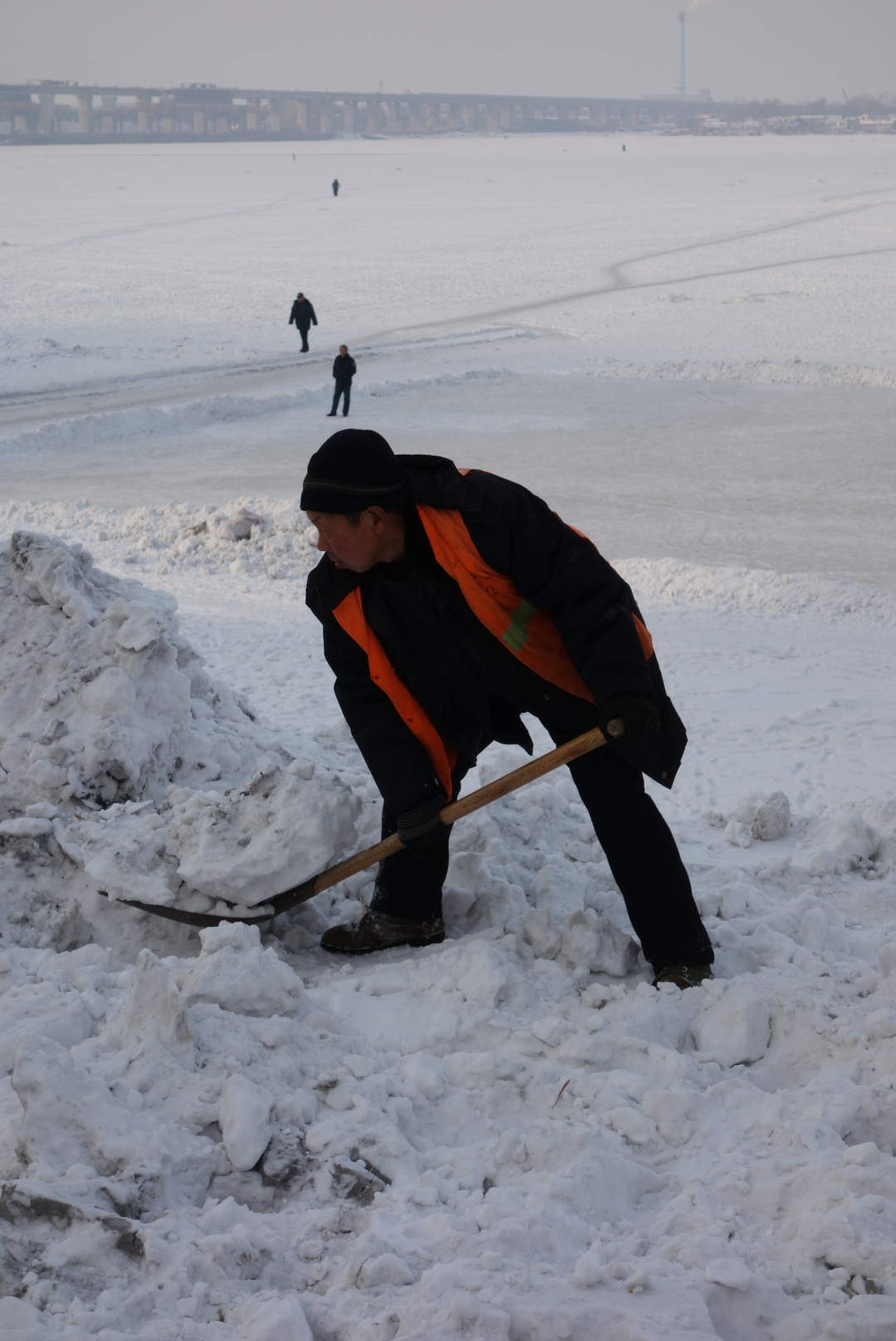 Shoveling