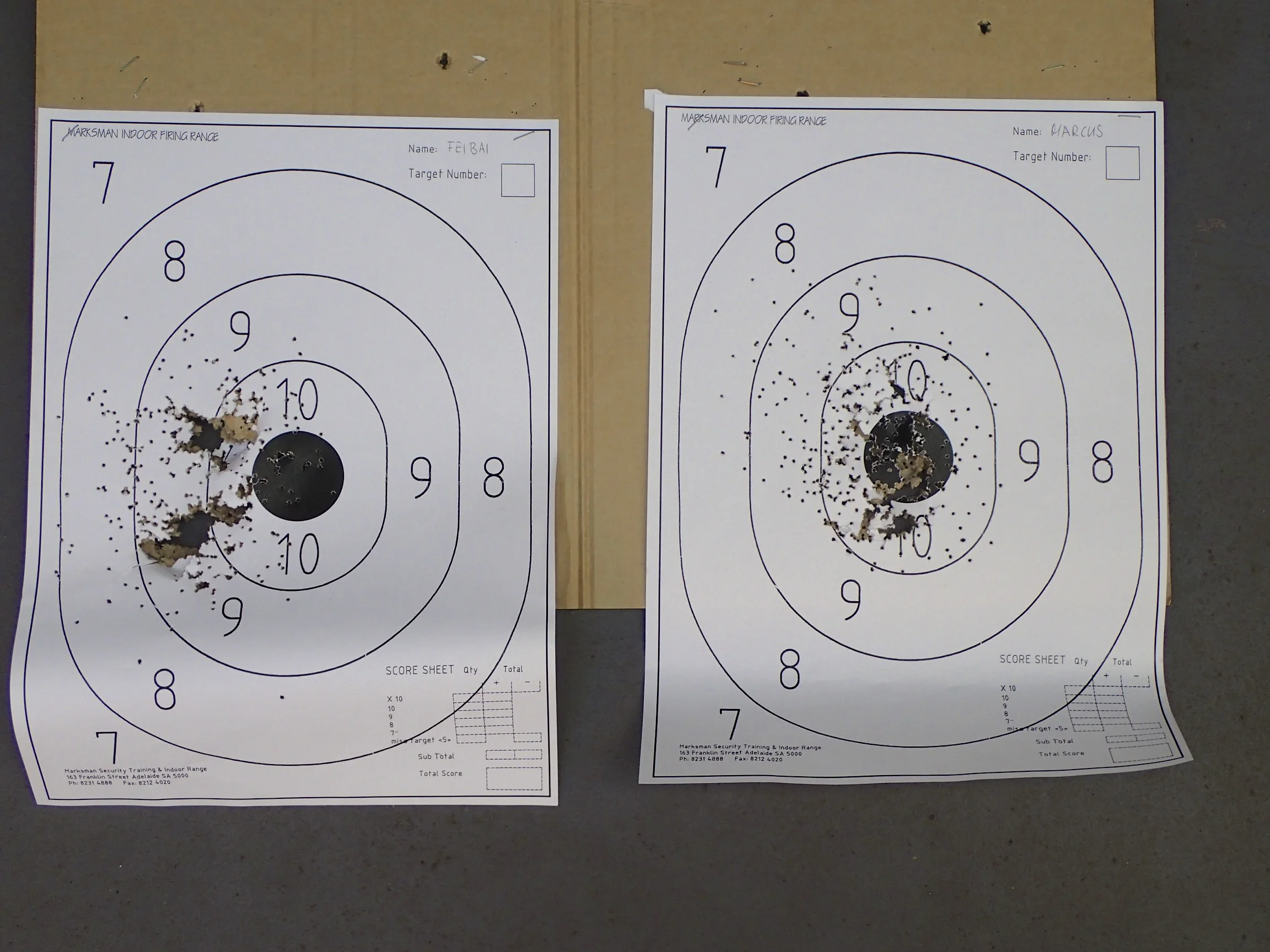 I still have some small advantage in accuracy and speed (left Feibai, right Marcus)