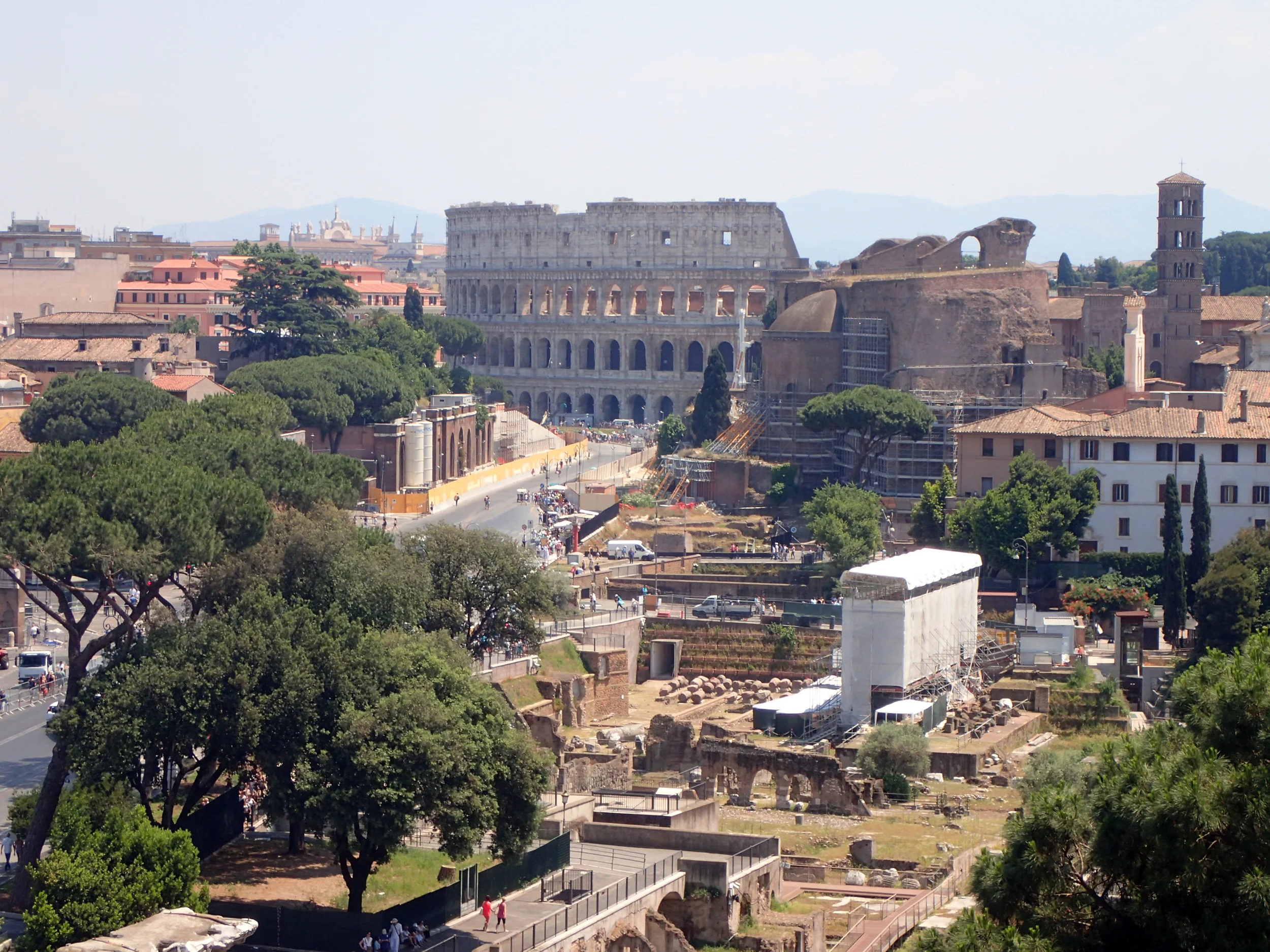 "If you think this is bad, I send you to build a subway in Rome"