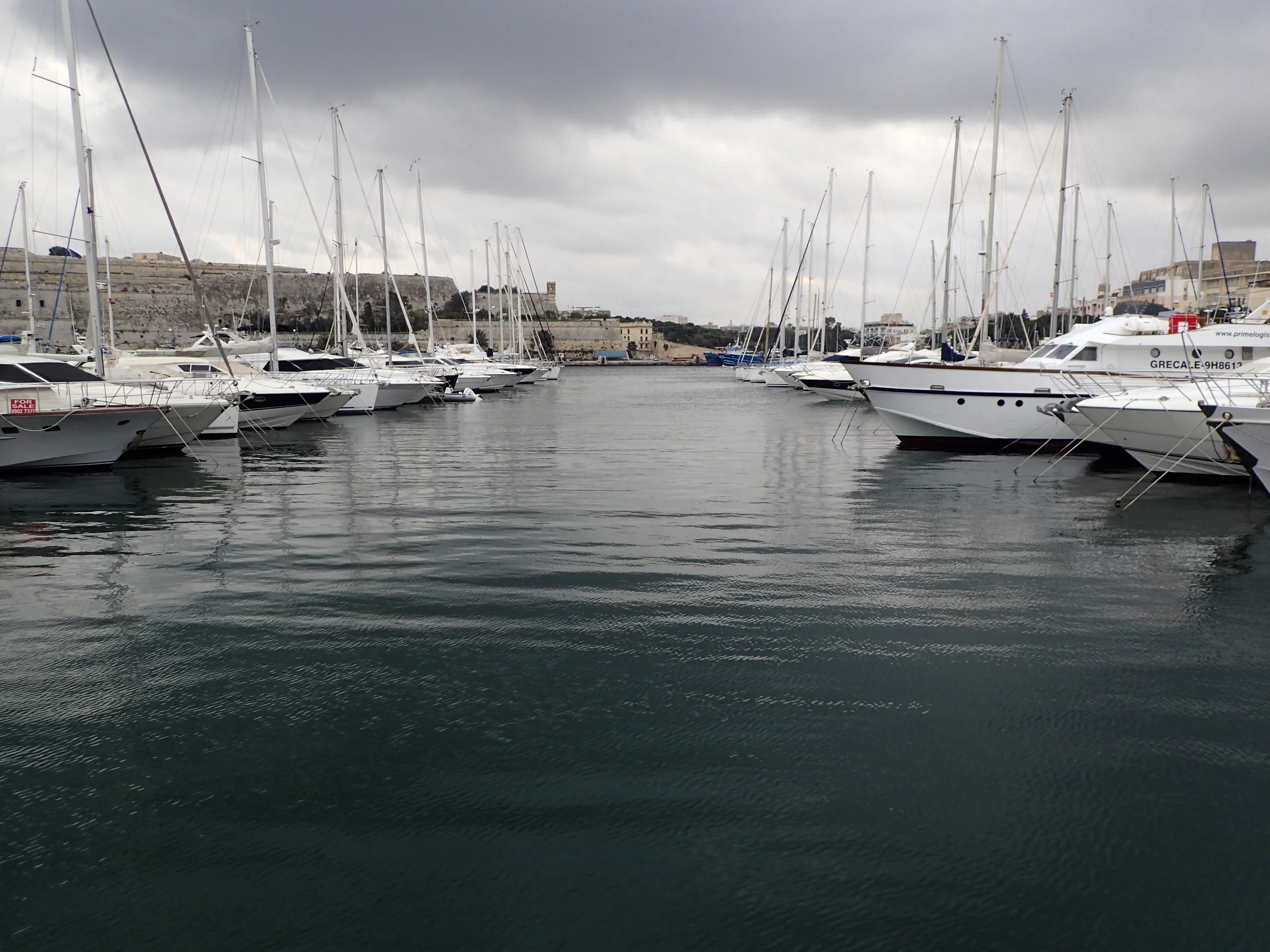 The marina between Valletta, Msida and Sliema.