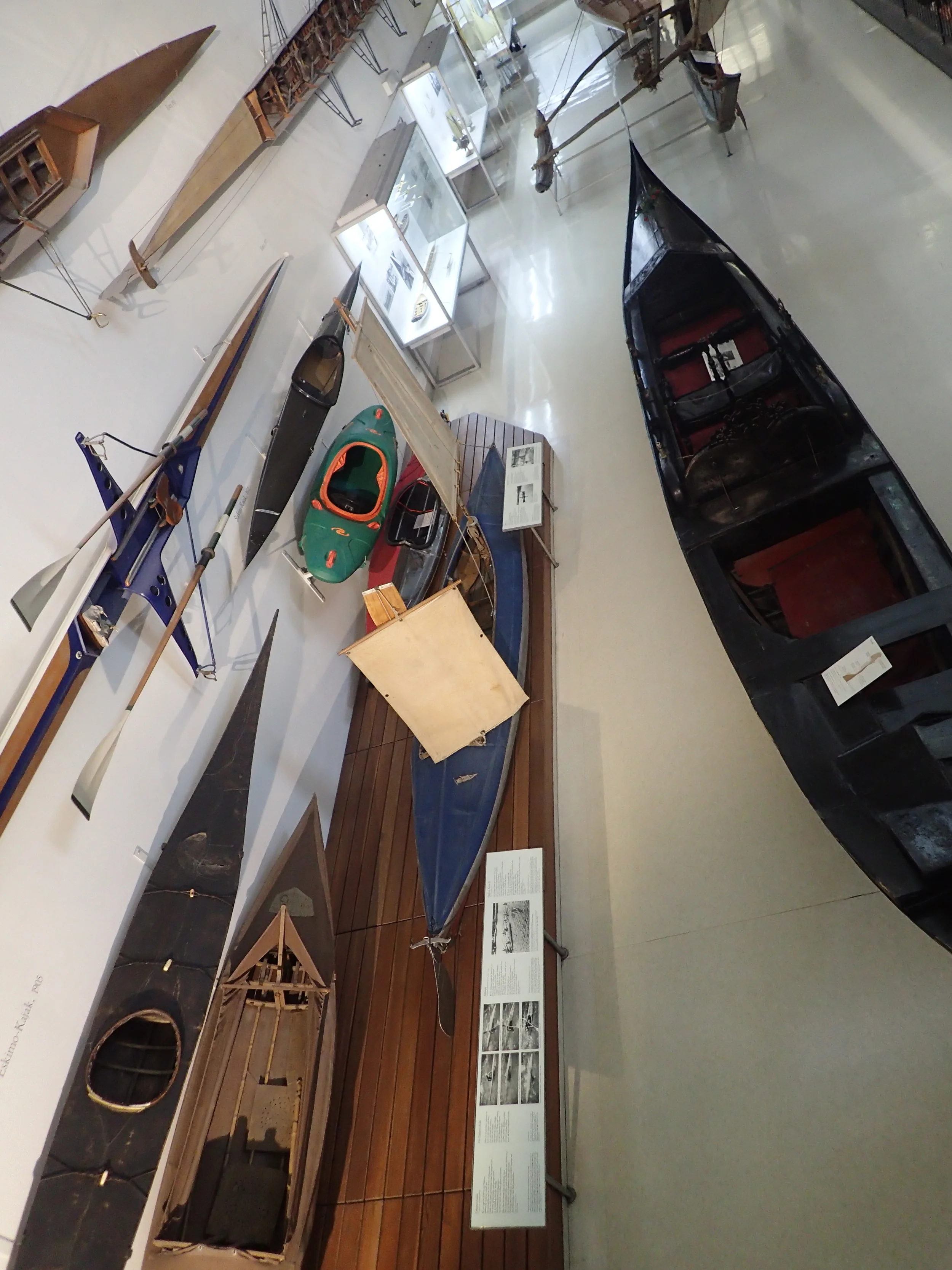 The Klepper Aerius II in which Hannes Lindemann crossed the Atlantic ocean in 1957. Exhibit in the Deutsches Museum (Munich).