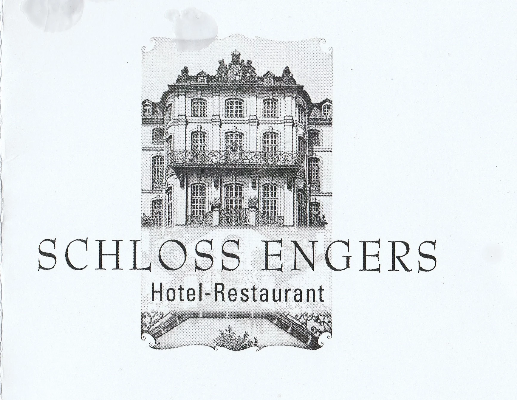 From the menu