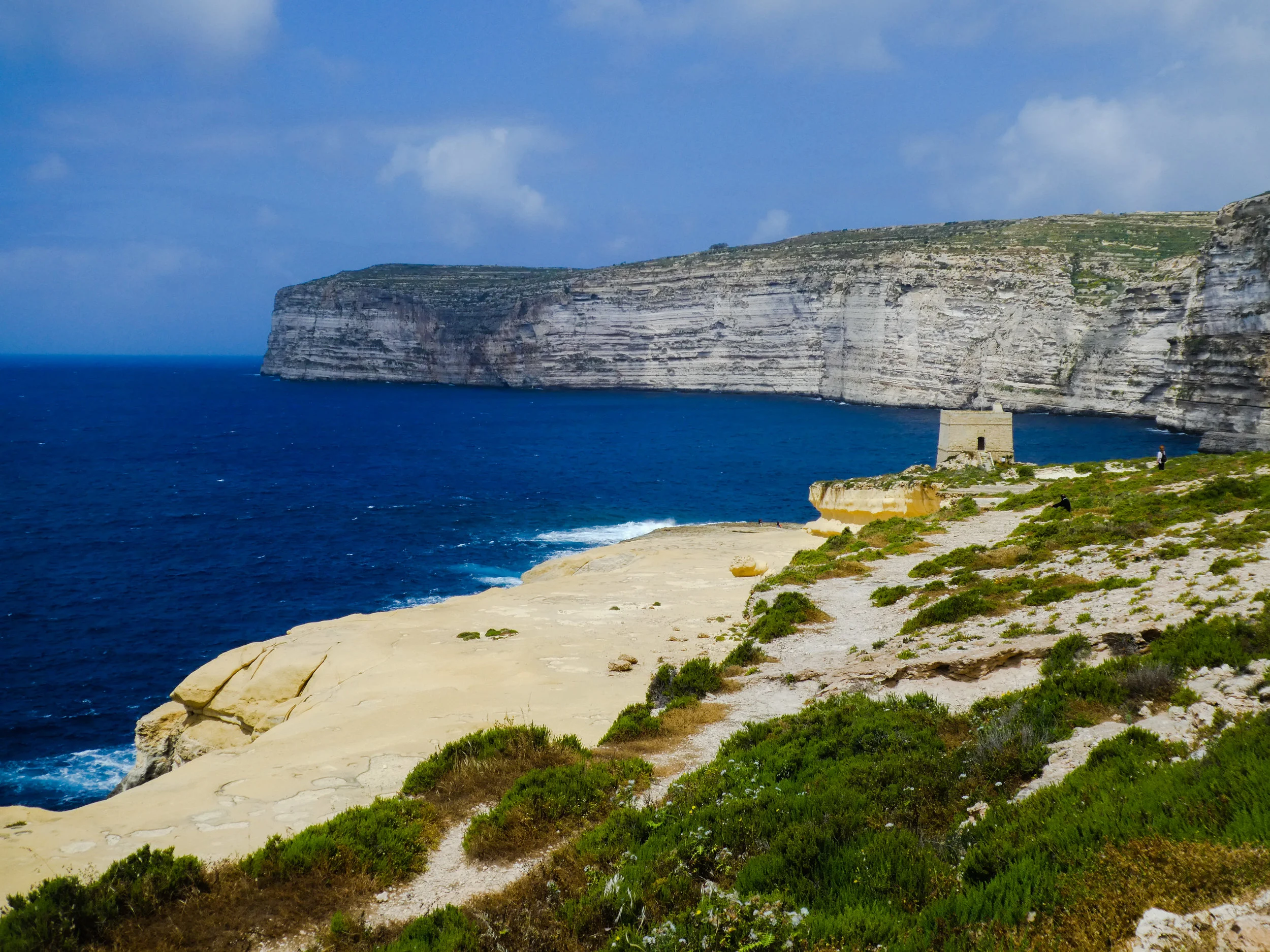 Xlendi watchtower on Gozo