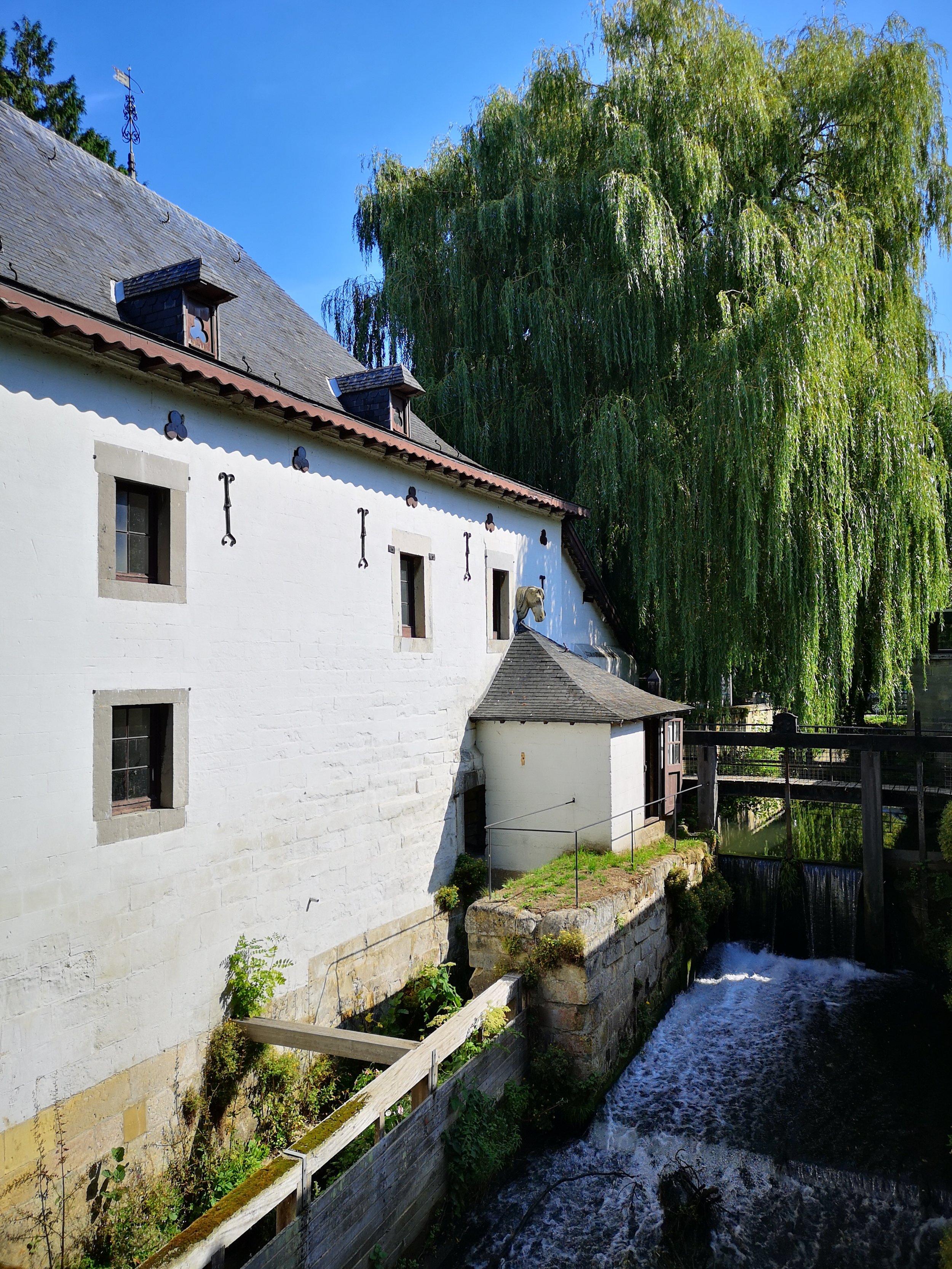 Schaloen water powered mill 