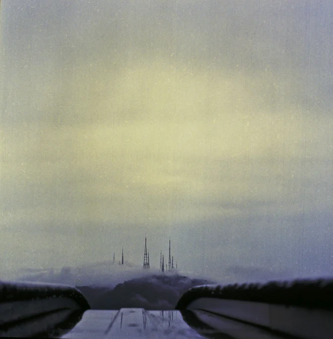 Radio towers as seen from Christ Redeemer, Río, Brazil. ©2010 Chris Gilbert