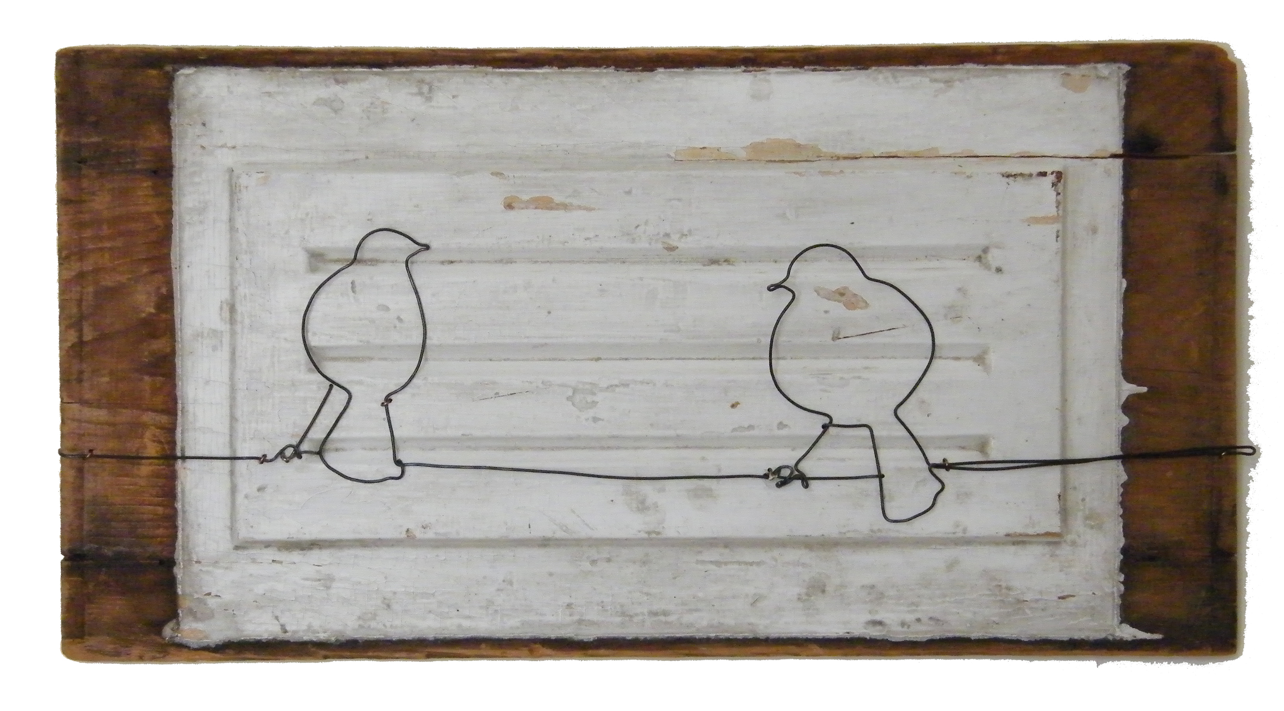 Wire Contour - 2 Birds