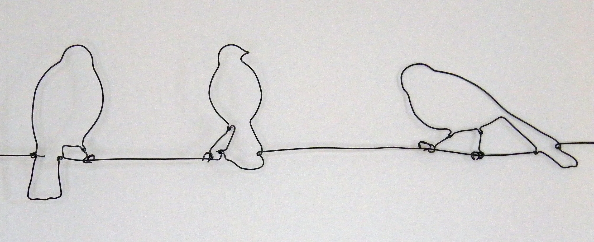 Birds on a Wire, detail 1