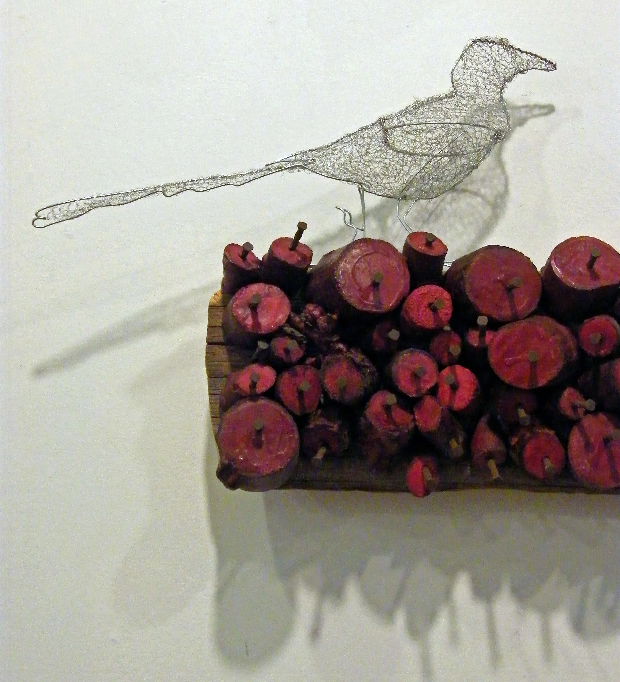 Magpie with Her Treasures, detail