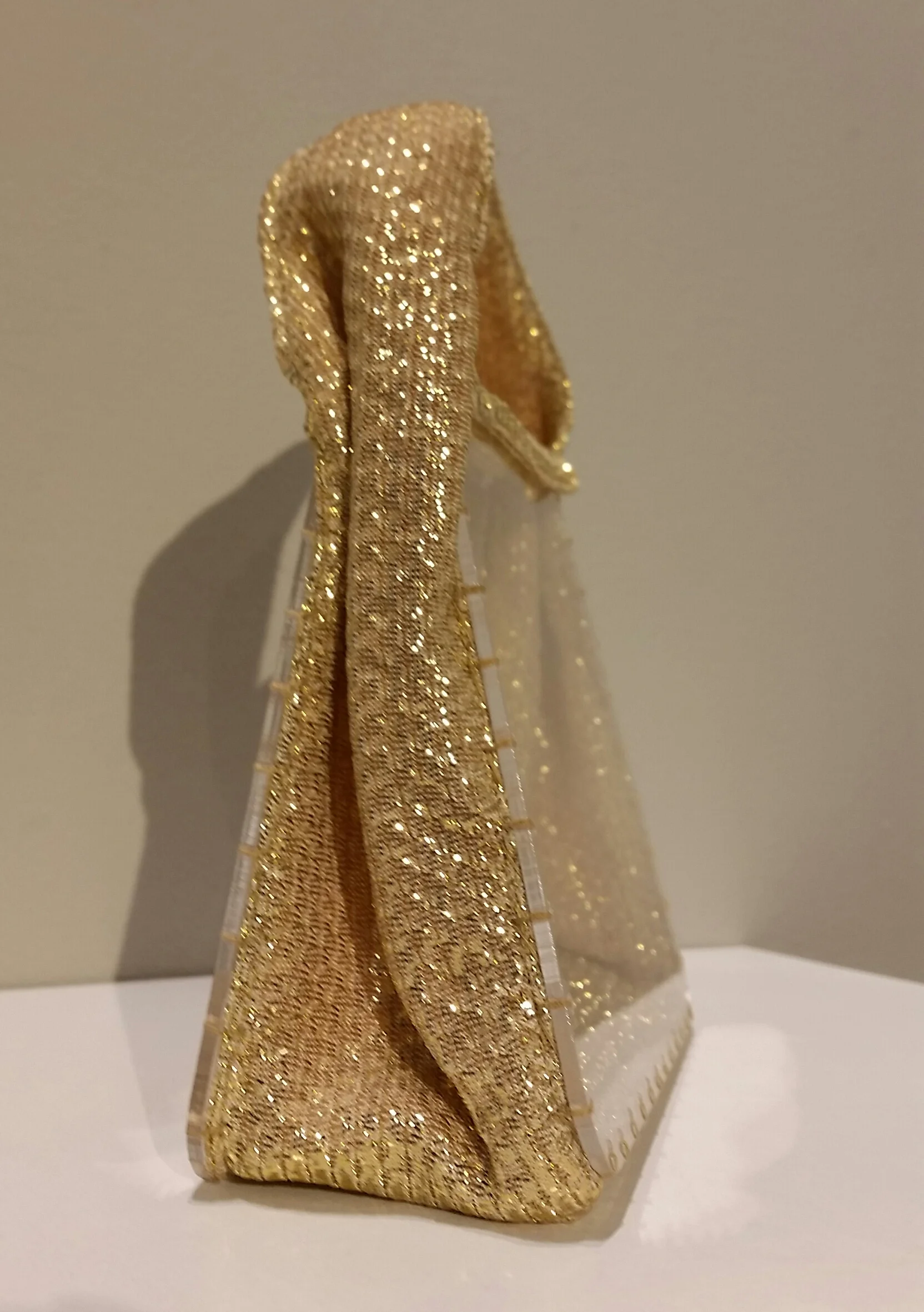 Little Gold Glock, side view