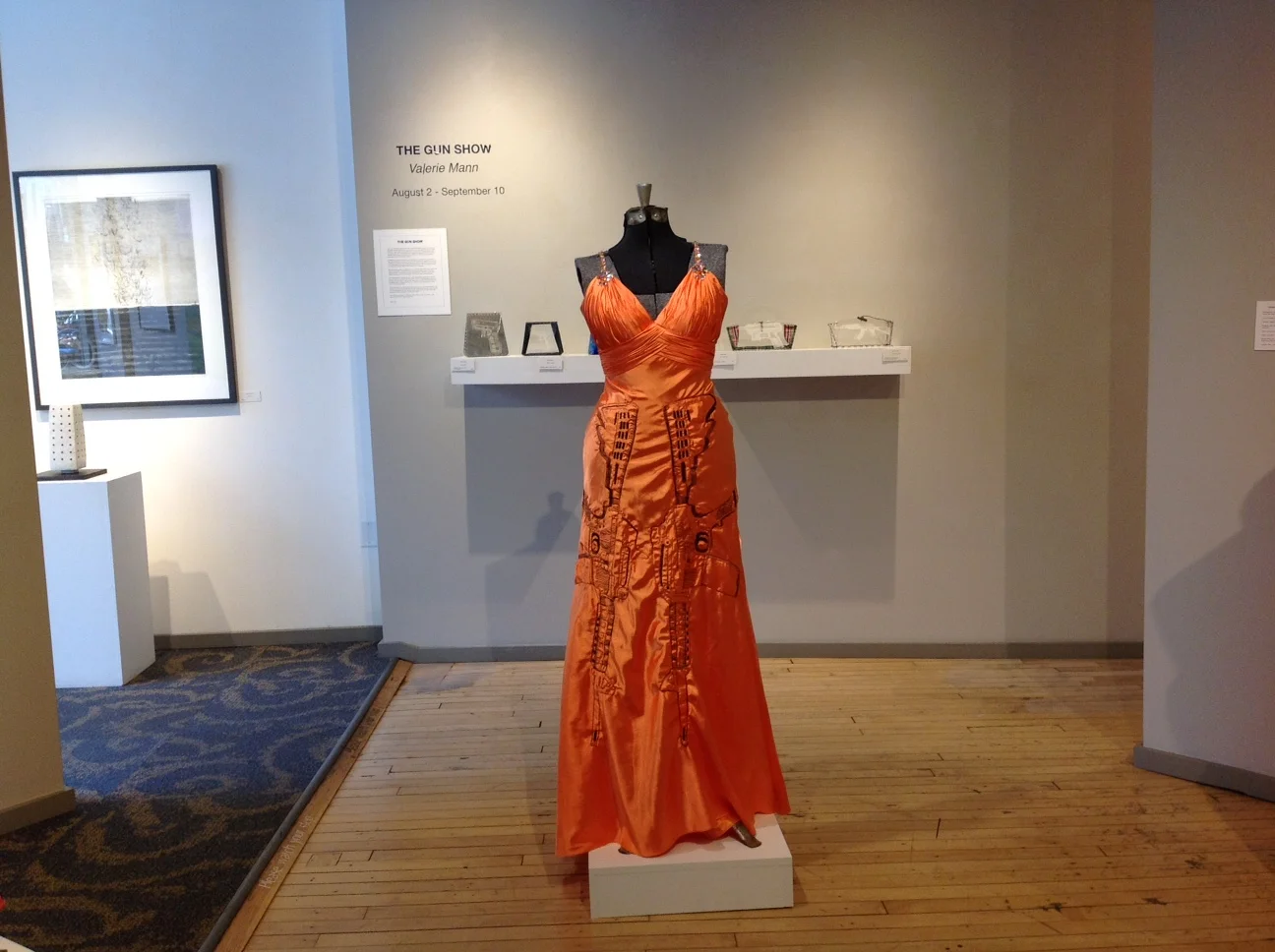 Review of The Gun Show: http://www.detroitnews.com/story/entertainment/arts/2016/08/31/guns-gowns-wsg/89670182/