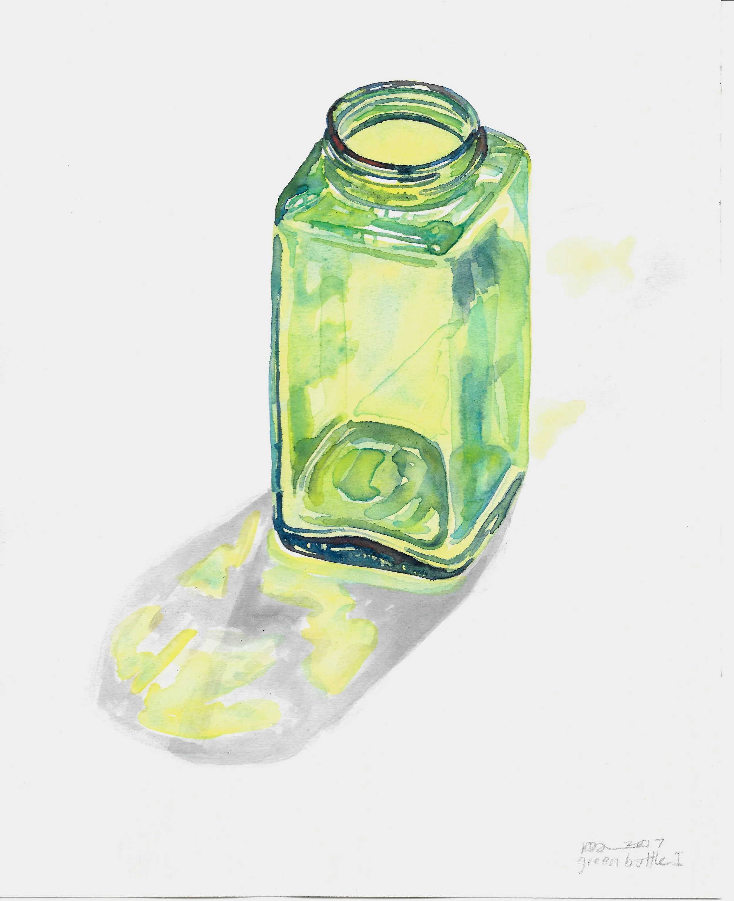 Painting Glass in Watercolor — Val Mann Art