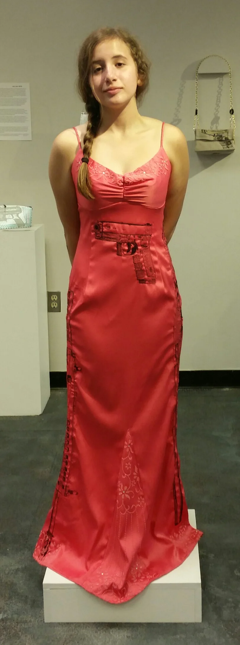 Dark Knight Premiere, with Model