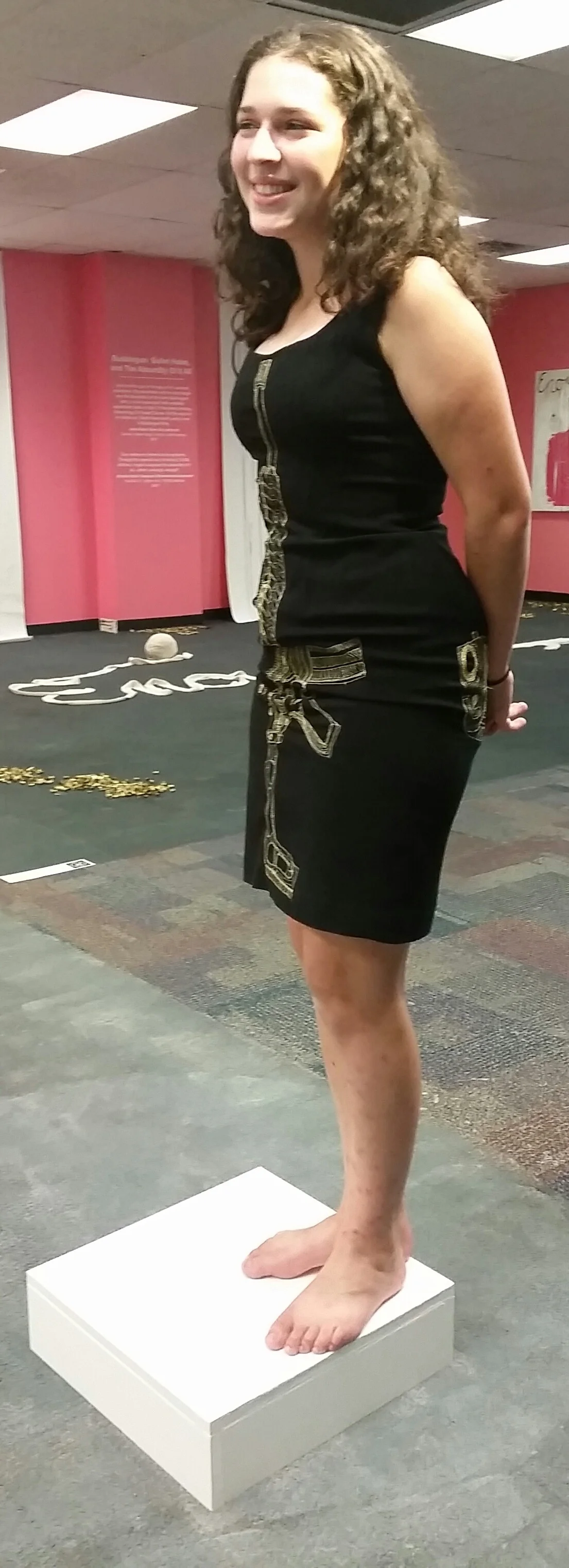 Dance All Night, with model