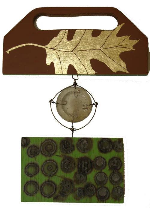 Gold Leaf and Fire Circles