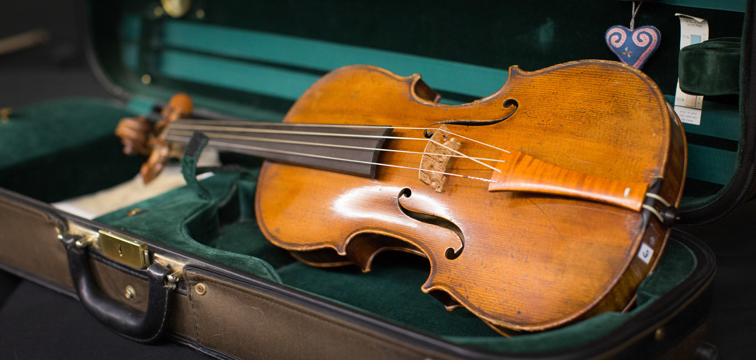 The "Cross" tuning for Sonata 11, The Resurrection. Photograph Kathy Wittman