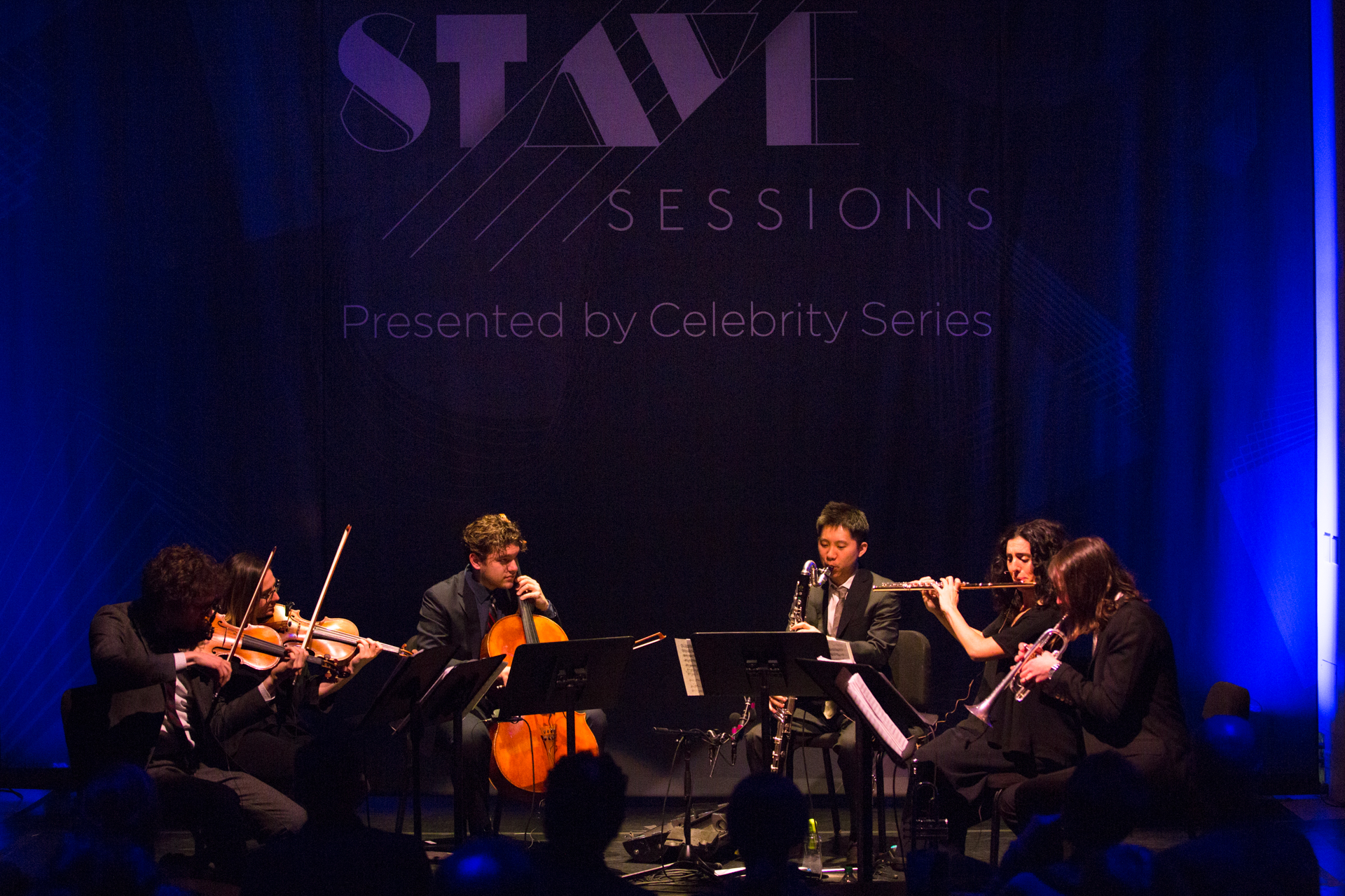 yMusic at 160 Mass Ave., opening the Celebrity Series' Stave Sessions. Robert Torres photograph