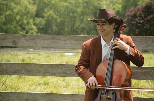 Emmanuel Feldman, not performing Dvorak’s concerto. Christian Steiner photograph