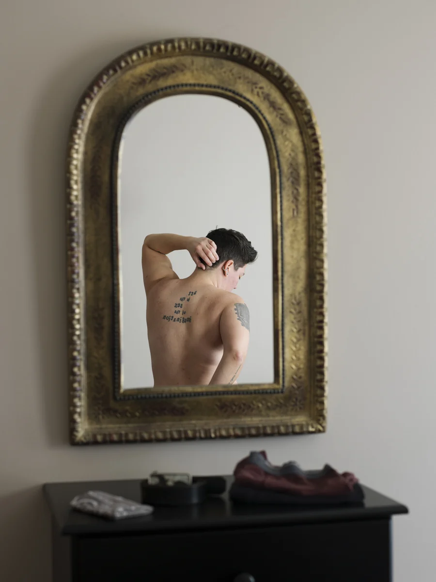 Jess Dugan, Self-Portrait.