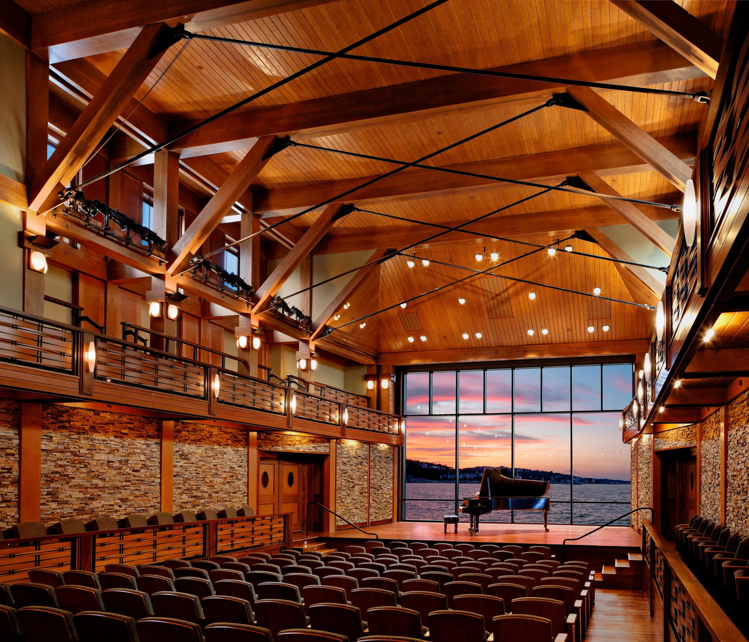 The Shalin Liu Performance Center, home of the Rockport Chamber Music Festival. Alan Joslin photograph