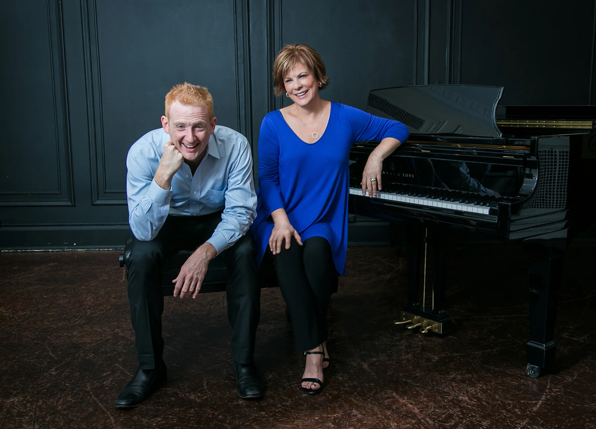 Quattro Mani: Steven Beck and Susan Grace.